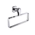 Import Hot Wholesale Unique Hotel Chrome Plated Brass Square Bathroom Hand Towel Ring from China
