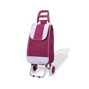 hotsale portable shopping cart /grocery shopping trolley bag /foldable shopping trolley