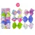 Import Hotsell colorful printed bow clip Grosgrain Ribbon Hair Bows Clip 6pcs set jo jo bow from China