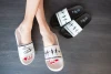 House Slippers Custom Logo Casual Sandal Slippers Pu PVC Soft Slide Slipper