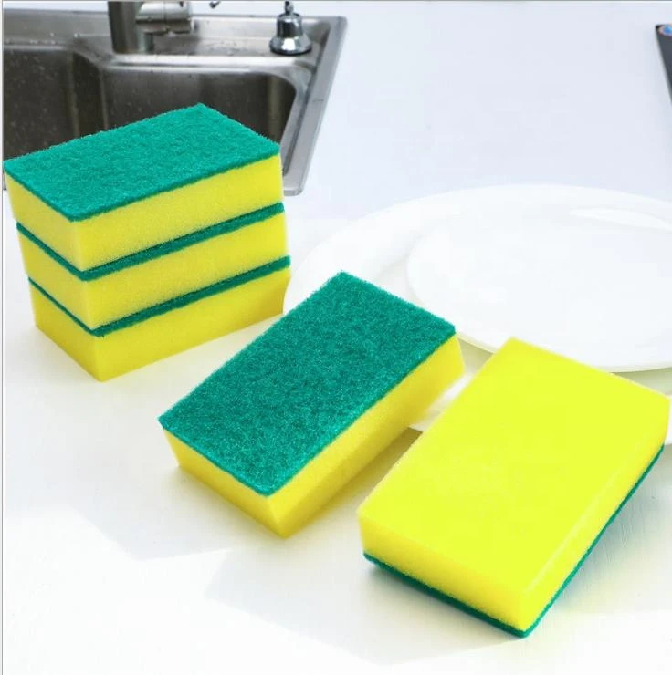 Household Cleaning Dishwashing Scouring Pads Scrub Sponge Pads