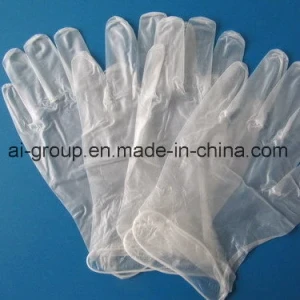 Household Disposable PF Vinyl Gloves for Food Processing