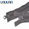 Hulu pull 5# nylon custom zipper double zipper dark brown Color and size customized