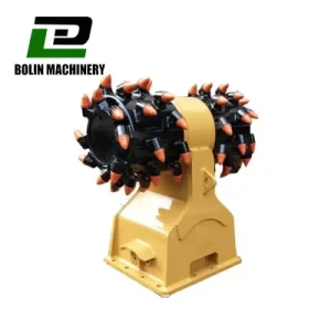 Hydraulic Rock Grinder Drum Cutter for Excavator PC400 PC450 PC460 PC650 PC700 Attachment Rock Cutters