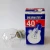 Import incandescent lamp E27 clear light bulb from China
