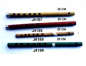 Indian Bamboo Flute available in all colours