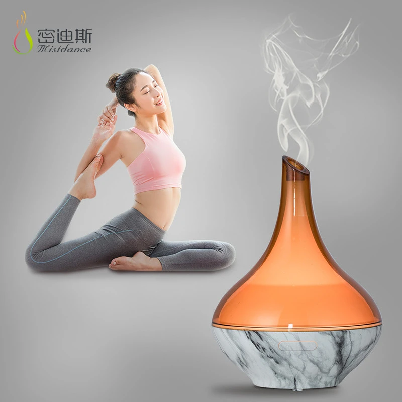 Innovation OEM/ODM smart commercial aromatherapy portable marble essential oil electric air ultrasonic humidifier aroma diffuser