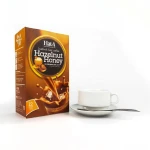 Instant Hazelnut Honey Coffee (hata Cafe) Net Weight: 204g Ground Coffee MEDIUM ROAST ROBUSTA Normal Sweet BOX GMP ISO