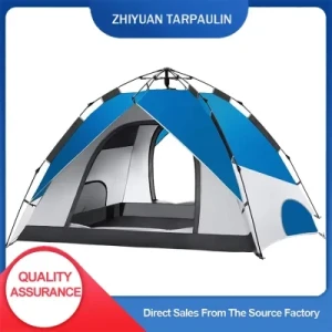 Instant Pop up Camping Tent 2-3 Person Automatic Hydraulic Water Resistant Double Layer Tent for Outdoor