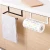 Import Iron Kitchen Tissue Holder Hanging Bathroom Toilet Roll Paper Holder Towel Rack Kitchen Cabinet Door Hook Holder from China