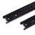 Import Iron material nylon wheel drawer slide steel track rail from China