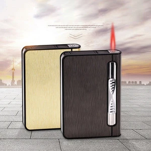 Jiju JL-125N cigarette case with lighter windproof lighter cigarette case with built-in lighter cigarette case with lighter