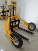 Jingxin 1.5Ton Outdoor Used Hand Rough Terrain Pallet Truck with PU Wheels