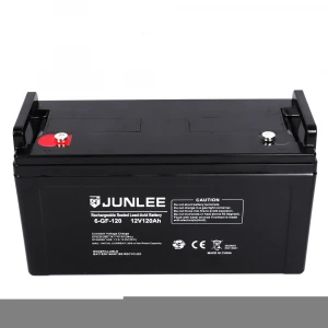 Junlee VRLA battery high pure lead  deep cycle battery 12V120AH sealed Lead Acid Batteries