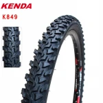 Kenda mountain bike tire k849 large pattern 24 26 * 1.95 bicycle tire 26 inch thick anti slip wear black red sidewall tire