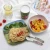 Import Kids biodegradable food grade baby bamboo fiber tableware from China