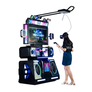 kids coin operated arcade audio electronic boxing dancing game machine