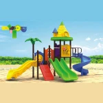 Kids outdoor playground used commercial playground equipment sale