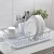 Import Kitchen 2 Tier Dish Rack / Dish Drainer with Drainerboard/ Drying Rack with Utensil Caddy from China