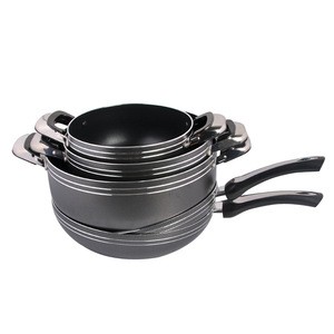 Kitchen Accessories 16 pcs Aluminum non stick Cookware Set / Cooking Pot / Stock Pot Set