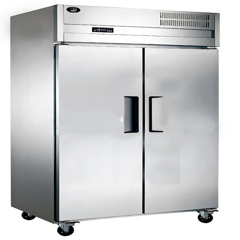 Kitchen commercial refrigerator energy saving upright double door restaurant refrigerator