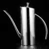 Kitchen oil pot dispenser cooking olive oil pot stainless steel oil jar