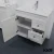 Import KKR Chinese Waterproof Wood Corner Bathroom Vanity Cabinet Furniture from China