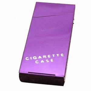 Kuaigao CC22 7pcs aluminium cigarette case with cover for slim tubes