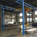 Laboratory Cleanroom momorail portal crane system 1000kgs Lab travelling monorail crane 1ton 0.5 1 ton with electric hoist lift