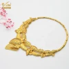 Ladies costume fine pendant dubai 18 carat gold druzy quartz drip brands set in gold micro setting shape jewelry set