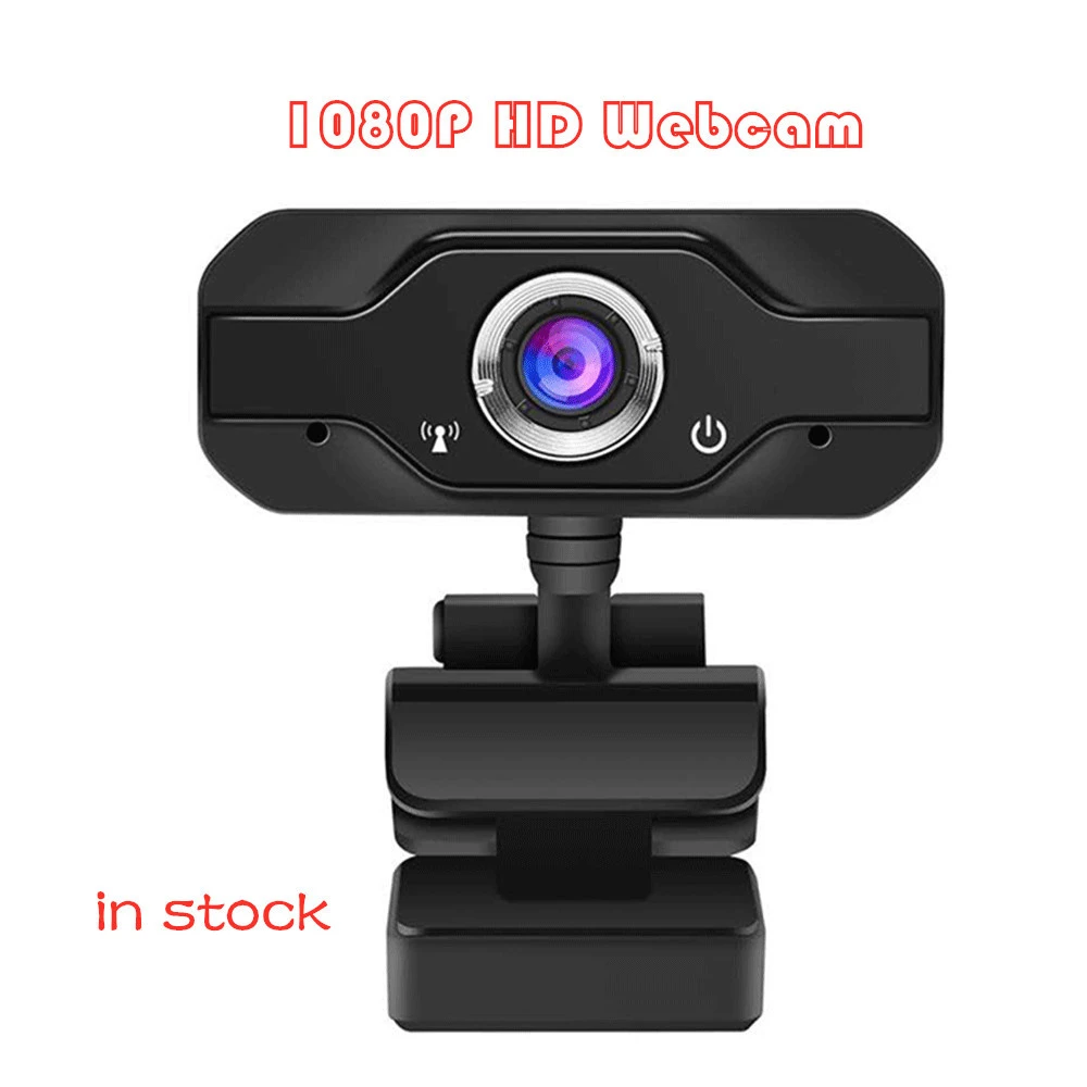 Laptops and Desktop USB Mini Computer Camera Built-in Mic Flexible Rotatable Clip 1080p full hd webcam