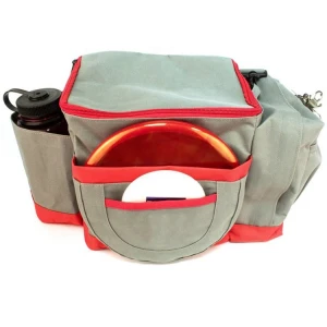 Large Water Bottle Pocket Disc Golf Lightweight Bag Frisbee Golf Disc bag With Adjustable Shoulder Strap