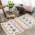 Import Latest Design Morocco Woven DoorMat Tufted Carpet And Rugs Cotton And Linen Mat Geometric Floor Mats from China