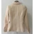 Import Latest Ladies Fashion Style Long Sleeve Gold tweed Blazer formal office lady Double Breasted jacket coat from China