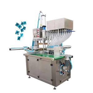 Laundry capsule forming machine water soluble PVA film laundry detergent pods washing capsules form fill seal machine