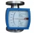Import LCD display flange metal tube rotameter with alarm switch from China