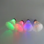 LED Badminton Shuttlecock Dark Night Glow Birdies Lighting For Outdoor & Indoor Sports Activities