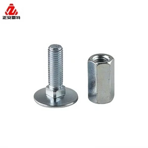 LEITE Coupling Nut 18-8 Stainless Steel - 1/4-20 Thread x 3/8 Flats x 7/8 Long
