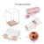Import Light Luxury Office Gift Set Acrylic Rose Gold Stapler Organizer Supplies Desktop Accessories for Women from China