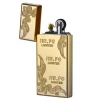 Light weight and compact flintlock lighter luxurious and rich flower gold brick silver brick flint oil lighter