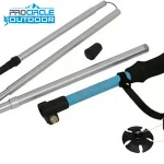 Lightweight Five Sections Folding Walking Stick Hiking Sticks For Outdoor