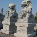 Lion Carving Sculpture