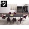 Living Room Furniture Marble Stone Restaurant Marble Dining Table Marble Modern Luxury Dining Table Set Dining Tables