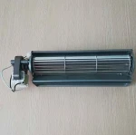 Low noise cross flow fan/blower with AC/DC motor
