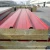 Import Low price high Quality fireproof  color steel rock wool sandwich panels for refrigerated warehouses from China