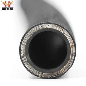 Lowest price Braid steel wire reinforced flexible rubber hose pipe / hydraulic hose / hydraulic rubber hose pipe