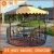 Import Luxury Cumstomized European Style Dome Waterproof Round Gazebo For Patio Garden from China