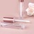 Import Luxury Custom Rose Gold Lip Gloss Tube Empty Clear Lipgloss Tube with Big Brush Big Wand from China