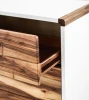 Luxury Modern Cabinet Wooden Living Room / Bedroom / Hotel Furniture Bedside Table Nightstand