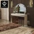 Import Luxury Modern High-end Dressing Table Set With Mirror And Storage Drawers For Bedroom from China